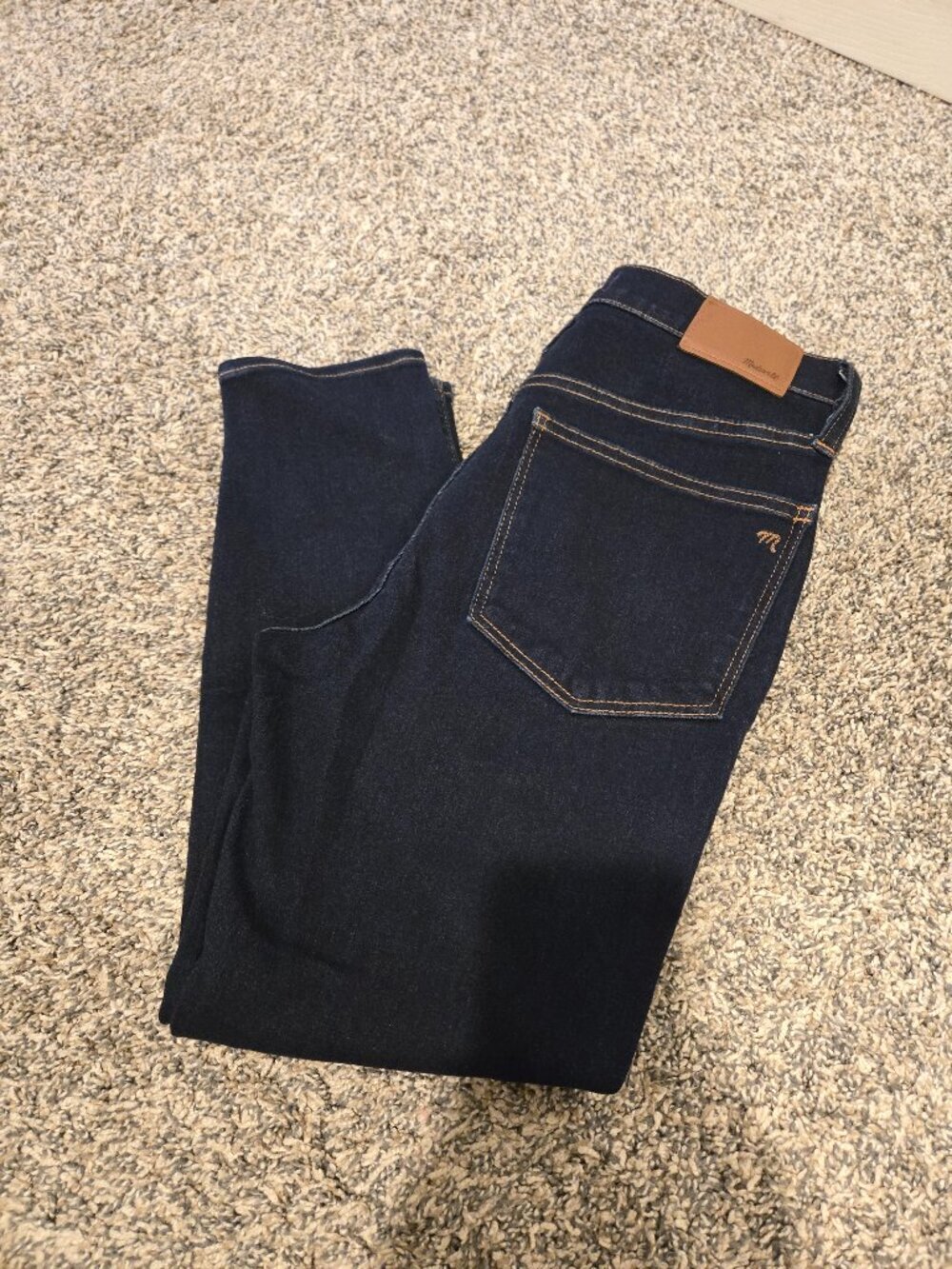 Madewell Roadtripper Jegging Jeans Dark Blue 27P